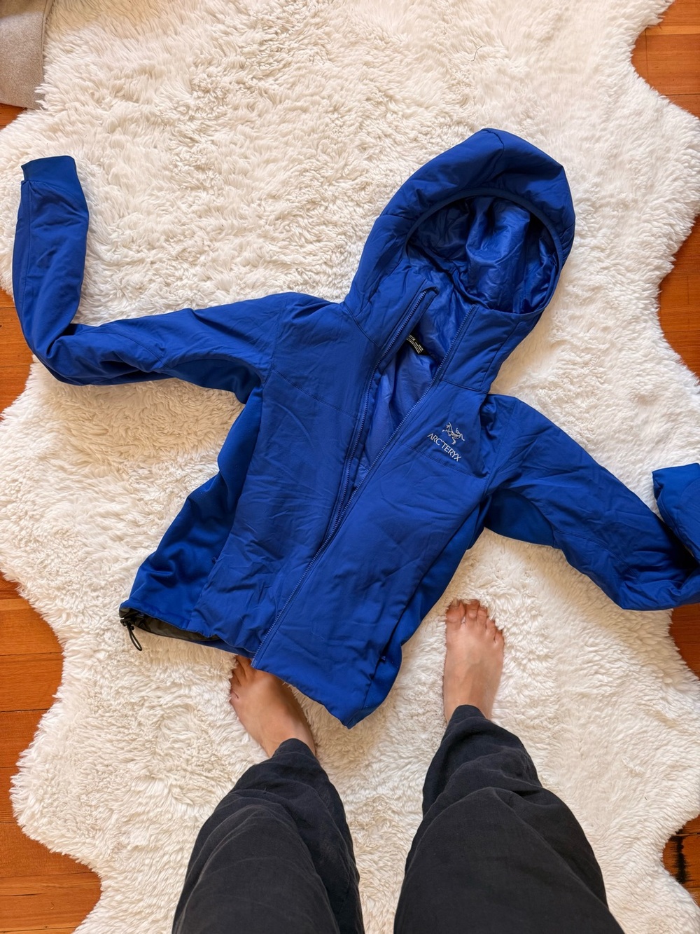 Arc'teryx Kids Royal Blue Hooded Puffer Jacket